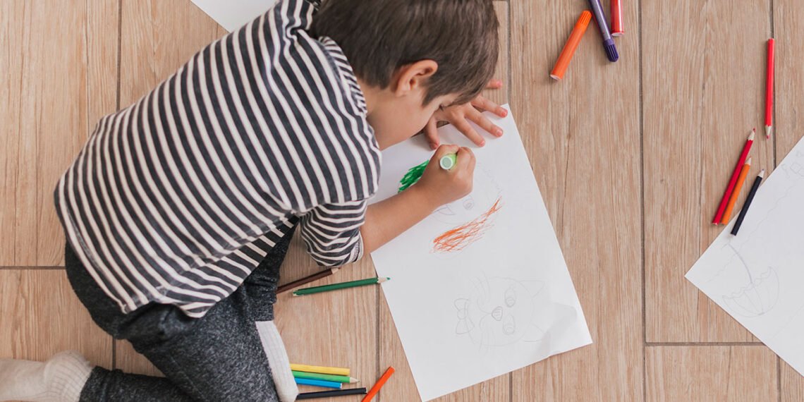 Las seis etapas del dibujo infantil (FreePick).