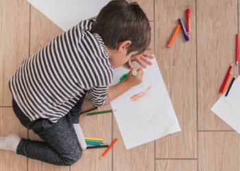 Las seis etapas del dibujo infantil (FreePick).