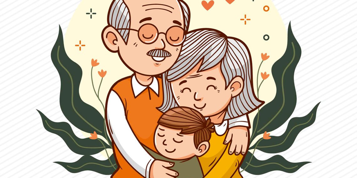 En la lista de los lazos familiares, la relación entre los abuelos y nietos suele ser una de las más especiales (FreePick).