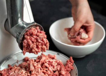 Advierten por los peligros de consumir carne molida mal cocida (FreePick/@mdjaff).