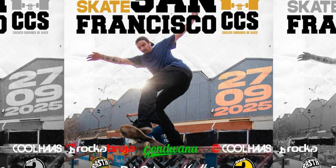 El mejor skate de Córdoba llega a San Francisco (Gentileza Asociación de Skaters Córdoba).