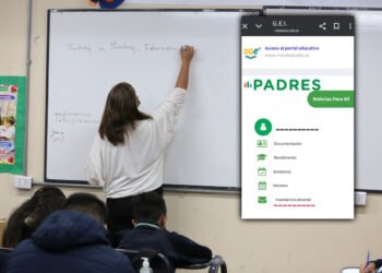 Polémica en Mendoza por el control parental sobre el ausentismo docente (Gobierno de Mendoza).
