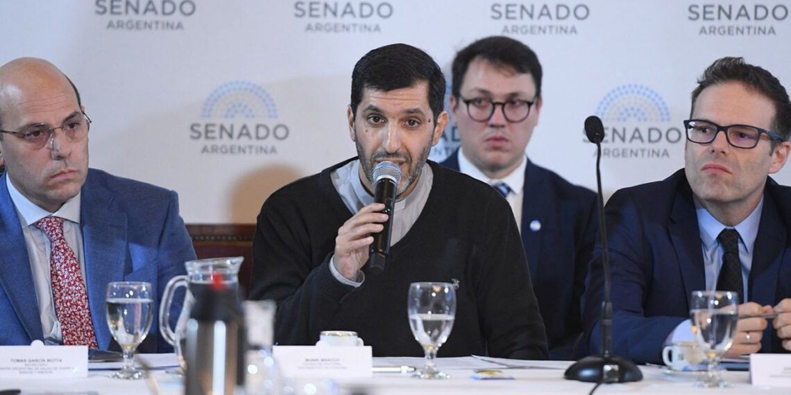 El padre Munir Bracco llevó la voz de la Iglesia de Córdoba al Senado (@IglesiaCordoba).