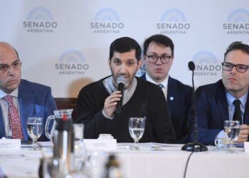 El padre Munir Bracco llevó la voz de la Iglesia de Córdoba al Senado (@IglesiaCordoba).