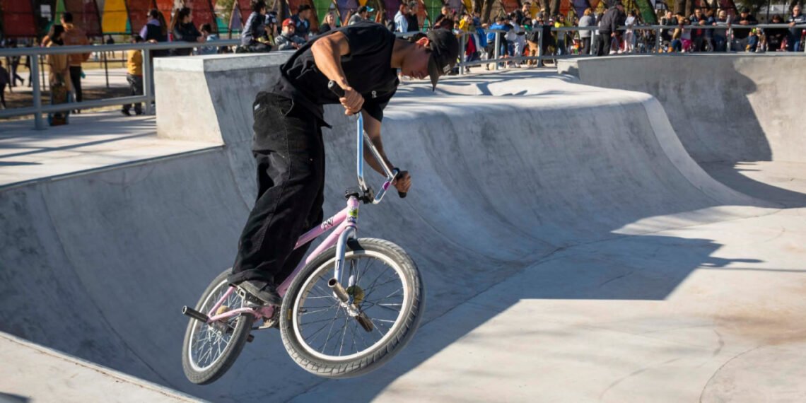 El skatepark de Río Cuarto, uno de los más atractivos del interior provincial (Gobierno de Córdoba).