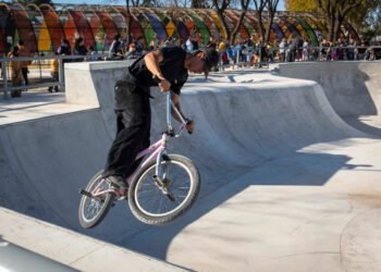 El skatepark de Río Cuarto, uno de los más atractivos del interior provincial (Gobierno de Córdoba).