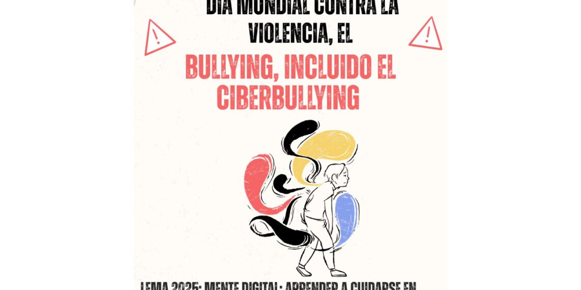 EL primer jueves de cada año se celebra el Día Internacional contra la Violencia y el Acoso en la Escuela, incluido el ciberacoso (Unesco).