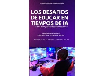 Educar en tiempos de inteligencia artificial: un curso para acompañar con mirada ética y pensamiento crítico