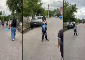 Bruno, su lucha contra la leucemia y la historia de amistad que se hizo viral (Captura de video).