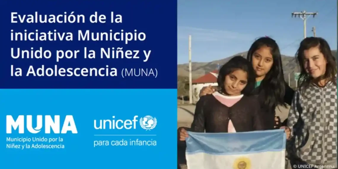 MUNA, la iniciativa de Unicef que ya alcanza a 160 municipios y pone a la niñez en el centro de la agenda