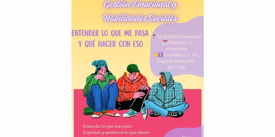 Taller de gestión emocional y habilidades sociales para niños: un espacio para aprender a expresar lo que sienten