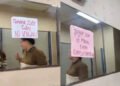 La campaña de alumnos cordobeses contra los mensajes por presuntos tiroteos en escuelas (Captura de video).