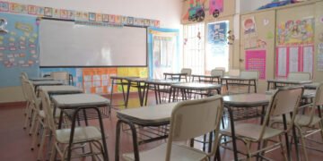 Aula de una escuela en Córdoba (Gobierno de Córdoba).