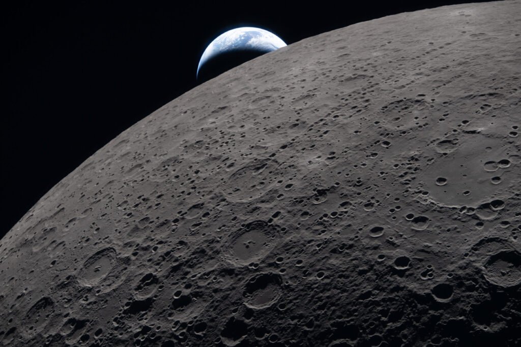 La cara oculta de la Luna (Nasa).