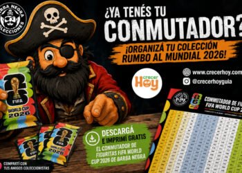 Descargá el Conmutador de figuritas del álbum Barba Negra Mundial 2026