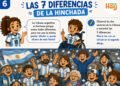 Actividades del Mundial 2026 para 4°, 5° y 6° grado: encuentra las 7 diferencias