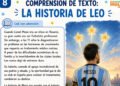 Mundial 2026 para niños de 4°, 5° y 6° grado: comprensión de textos con la historia de Lionel Messi