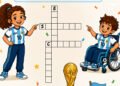 El crucigrama del Mundial 2026 para niños de 1°, 2° y 3° grado
