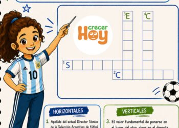 El crucigrama del Mundial 2026 para niños de 4°, 5° y 6° grado
