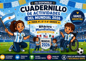 Cuadernillo de actividades para el Mundial 2026. Segundo ciclo.