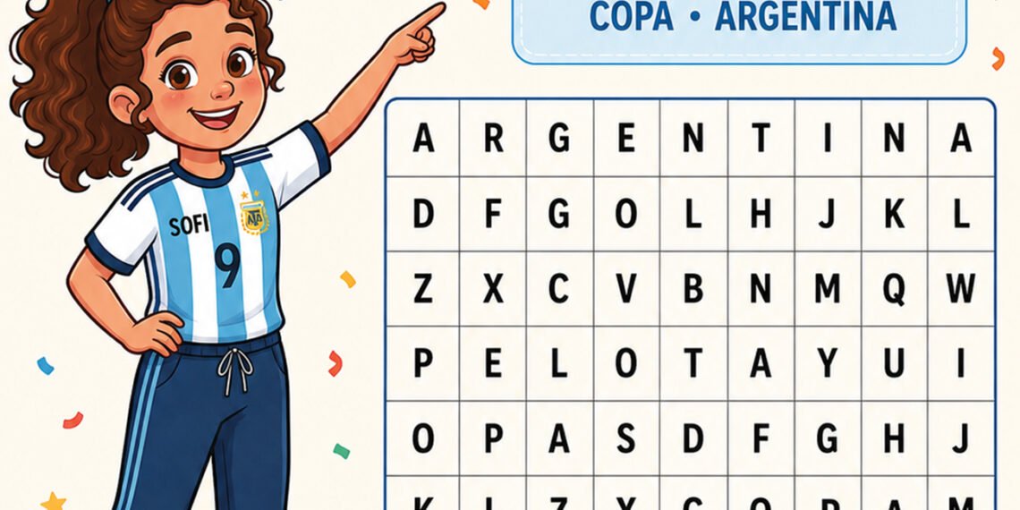 ¡La sopa de letras del Mundial 2026!