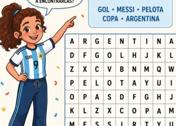 ¡La sopa de letras del Mundial 2026!