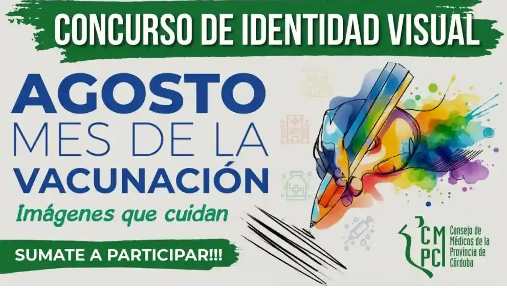 Córdoba: lanzan un concurso para crear la imagen oficial de la campaña de vacunación