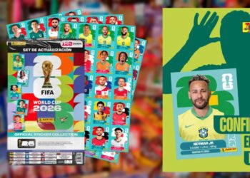 Set de actualización Panini Mundial 2026.