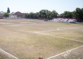 La cancha del club San Lorenzo, en Córdoba.