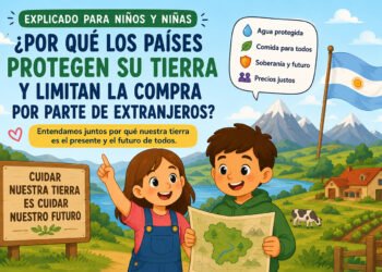 Ley de Tierra, explicada para niños y niñas.