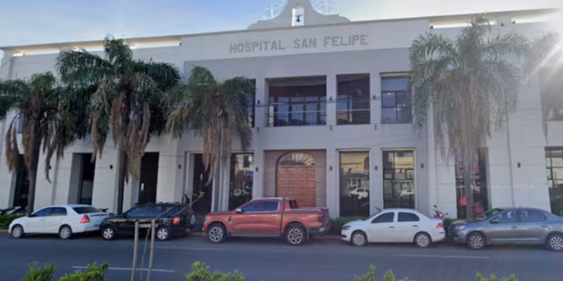 El hospital San Felipe.