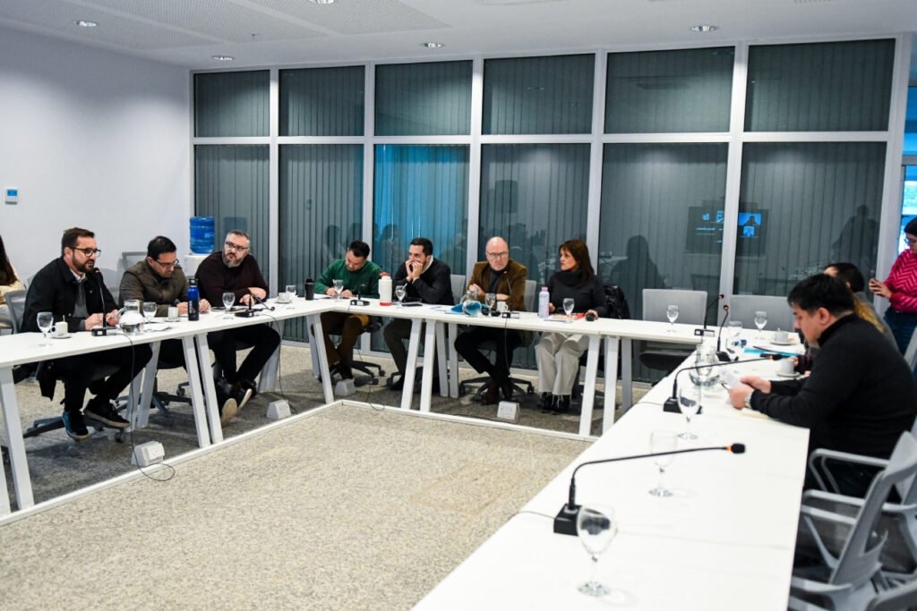 La sesión en el concejo Deliberante.