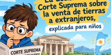 El fallo de la Corte Suprema sobre la venta de tierras a extranjeros, explicado para niños.